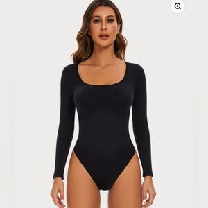 HeyShape Long Sleeve Thong Bodysuit